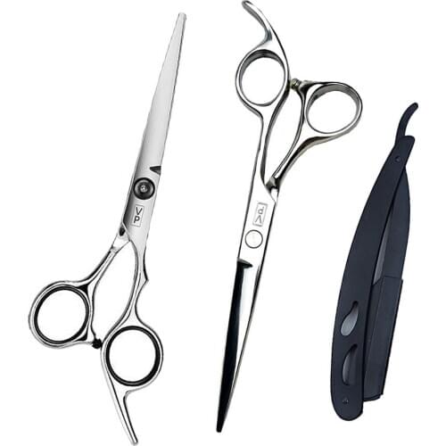 6 Inch Hair Scissors Right Hand Professional Salon Hairdressing Scissors Barber Scissor Set Thinning Hair Cut Shears Hairdresser
