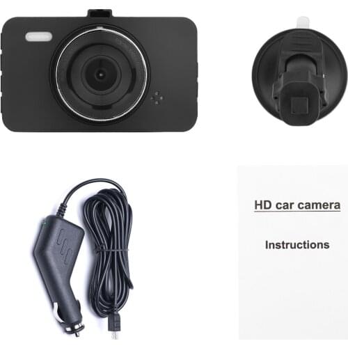 Car Dash Cam Mini 720P FHD DVR Camera Video Recorder for Cars 170° Wide Angle WDR 3 Inch Screen Car Accessories