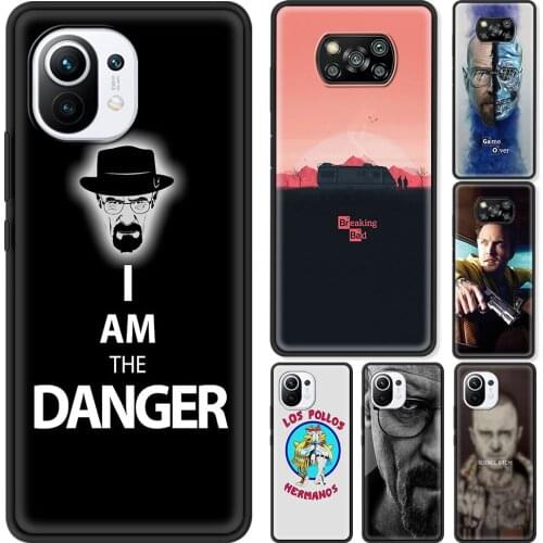 Breaking Bad Phone Case For MI 11 Ultra 10T 9T 10 Pro 9 SE 8 Lite Funda Black Cover for Xiaomi Mi 11X Pro Shell
