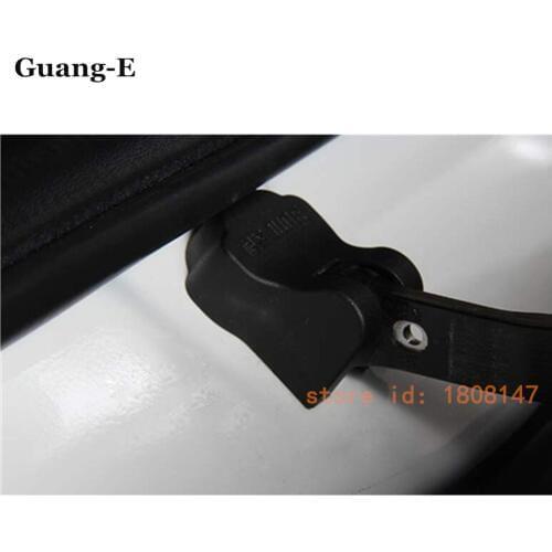Car Body Anti Rust Water Proof Door Lock Key Keys Plastic Buckle Limit Device Trims 4pcs For Subaru XV 2012 2013 2014 2015