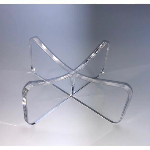 12.5x5cm 1 Piece Transparent Acrylic Ball Big Stand Display Holder Rack Support Base For Soccer Volleyball Basketball Rugby Ball
