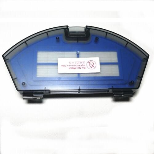 Dust Box Bin Primary HEPA Filter for Ilife A4 ILIFE A4S A40 X432 Robot Vacuum Cleaner Parts Dust Box Include Filters Replacement