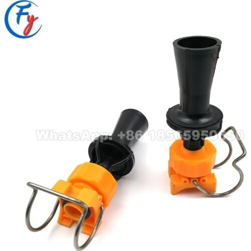 Tank Mixing Eductors Mixing Fluid Nozzle, Polypropylene Mixing Nozzle, Clamp pipe size, clip nozzle, PP Eductor Mixing Nozzle