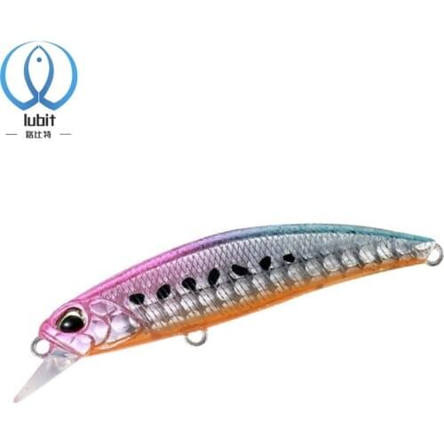 Lubit ryuki Minnow 60mm 6.5g fishing lure Mini jerkbaits ice swimbait japan fishing tackle pesca bass trout lures hard bait