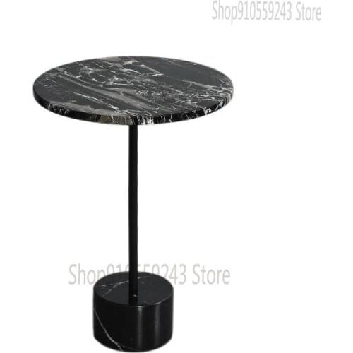 Customized Light Luxury Marble Side Table Corner Table Small Coffee Table Designer Model Room Bedroom Living Room Sofa Side Cabi