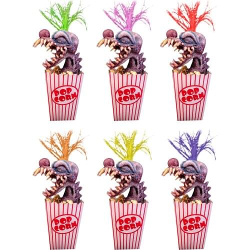 Outer Space Popcorn Clown Jewelry Home Decoration Office Craft Furniture Gift 10X5.5X4 Inch