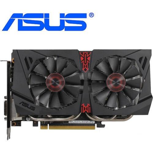 ASUS Video Card GTX 960 2GB 128Bit GDDR5 Graphics Cards for nVIDIA VGA Cards Geforce GTX960 2GB GTX 960 2G HDMI GTX960-2GB Used