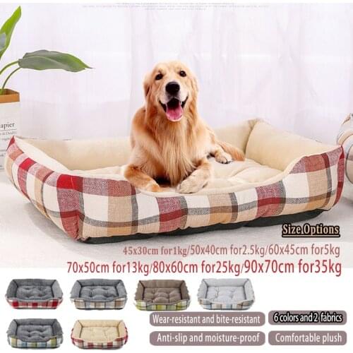 All seasons general kennel warm small and medium-sized dog kennel cat kennel thickened dog bed Teddy supplies pet beds for dogs