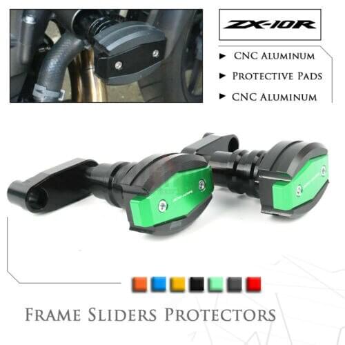 Motorcycle engine protectors frame sliders Anti Crash Pad Falling Protection For KAWASAKI ZX10R ZX10R 2011-2017
