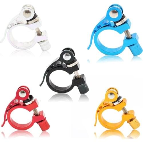 Kalosse 31.8/34.9MM Bike Pipe Clamp for MTB Alloy Quick Realease Road Bicycle Clamps