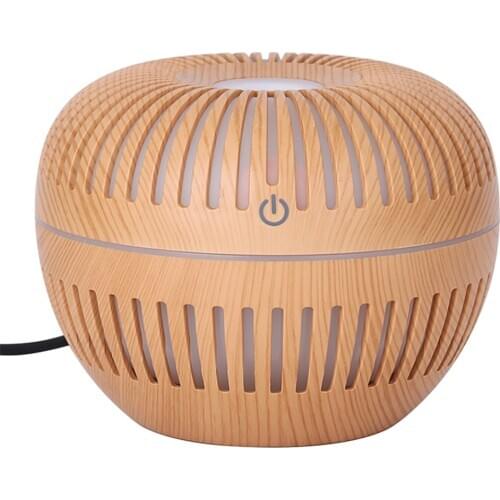 130ml USB Aroma Essential Oil Diffuser DC 5V Ultrasonic Mist Humidifier Air Purifier for Office Bedroom Yoga 7 color LED light