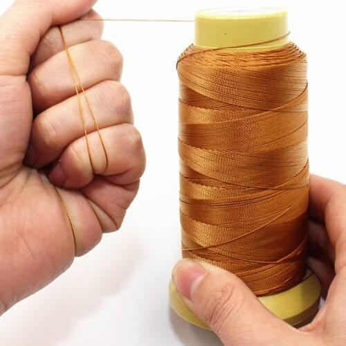 210D 3-strand Sewing Machine Thread Household Large-volume Handmade Nylon Thread High-strength Silk Light Colored Silk Thread