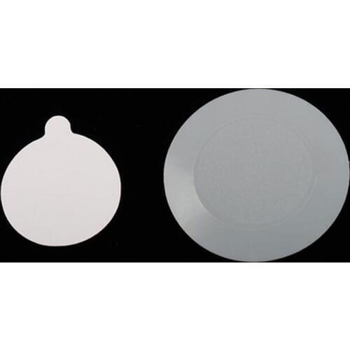 30pcs/bag disposable Eyelash glue holder Pallet Eyelash Extension glue pads lashes stickers stand on eyelash jade stone