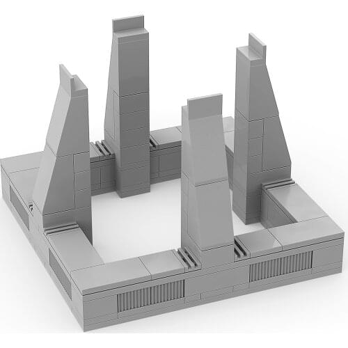 Apollo Saturn V Launch Platform Bracket Base Building Blocks 21039 for 05007 75105 Ultimate Collectors Rocket Childrens Toys