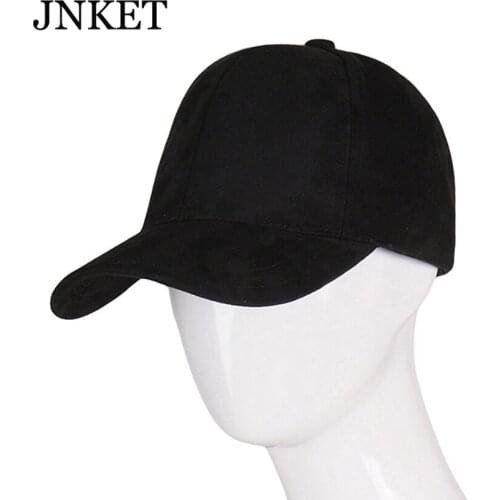 JNKET Imitation Suede Fabric Men Womens Baseball Hat Hip Hop Cap Outdoor Sports Casual Sunhats Snapbacks Hats Candy Color Hat