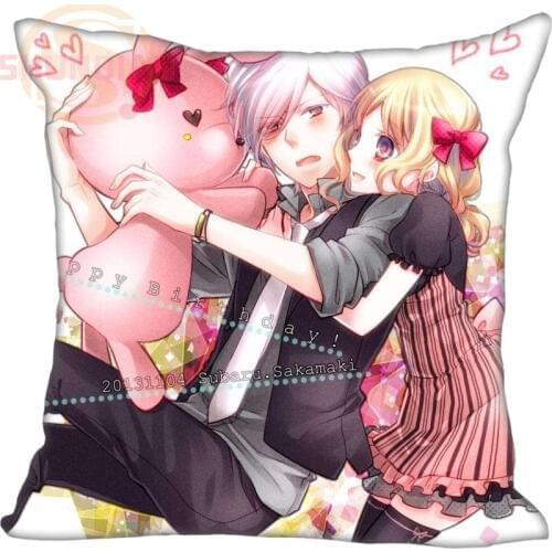 Amnesia Chibi #87 Pillowcase Wedding Decorative Pillow Case Customize Gift For Pillow Cover 20x20,35X35cm One sides