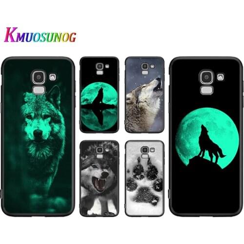 Cool Wolf Animal For Samsung Galaxy J8 J7 J6 J5 J4 J3 J530 j730 Duo Core EU Prime Star 2018 2017 2016 Phone Case