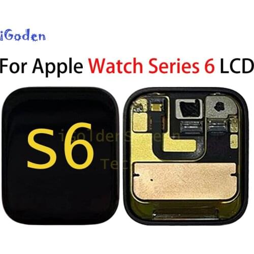 For Apple Watch Series 6 LCD Display Touch Screen Digitizer 40mm/44mm Pantalla Replacement For Apple Watch S6 LCD