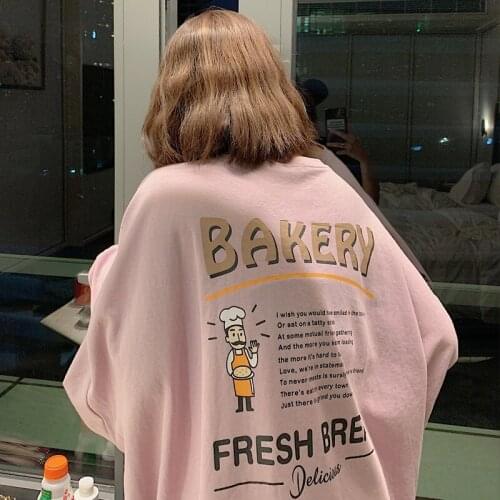 Japanese Sweet Kawaii Cartoon Anime Graphics Long-Sleeved T-Shirt For Girls Harajuku Candy Color Urban Clothes Top Funny Tee