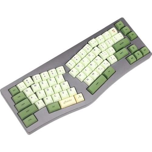 Japan Korea Russia For Mechanical Keyboard Keycap 104 87 61 Melody 96 KBD75 ID80 GK64 68 sp84 Matcha Dye Sub ZDA PBT Keycap