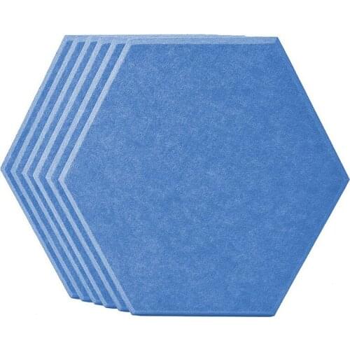 Quality 12Pcs Acoustic Panels 14 x 13 x 0.4Inch Bevled Edge Sound Panels Used in Wall Decoration and Acoustic Treatment