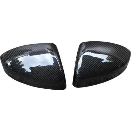 Carbon Fiber Mirror Caps For Audi TT 8S Replacement With Or Without Side Assist Rear View Mirror Covers