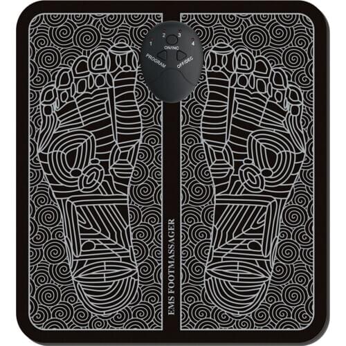 Foot Massager Pad Electric Foot Stimulator Massager Full Automatic Foot Care