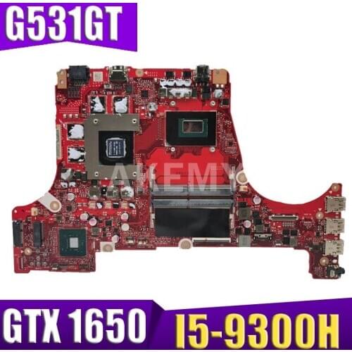 Akemy G531GT Motherboard For ASUS ROG Strix G531GT G531GV G531GVW G512GT G512GV G512GW SCAR Laotop Mainboard I5-9300H GTX 1650