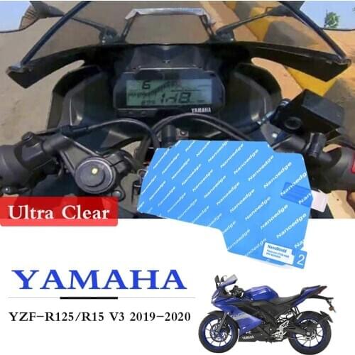 Motorcycle Cluster Scratch Protection Cluster Screen Protector Instrument Film For Yamaha YZFR125 YZF-R125 V3 YZF R15 2019 2020
