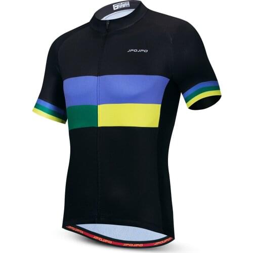 Men’s Fashion Cycling Jersey MTB Bike Clothing Male Running Quick Dry Bicycle Shirt Breathable Uniform Cycling Bike Jersey