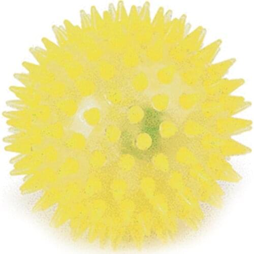 Soft Rubber Luminous Sounded Elastic Bite Chew Toys Dog Cat wing Ball Puppy Playing Elastic Ball Pet Supplies