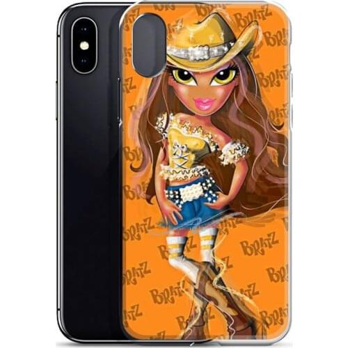 Lovely Doll Bratz Phone Case Transparent case For iphone 11 12 X XR XS MAX 7 8 plus 6s plus se 2020 12 11 Pro Max Cover