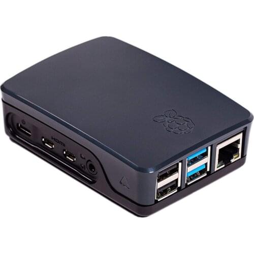 Raspberry Pi 4 Official Case ABS White & Red Black Shell Plastic Enclosure Box for Raspberry Pi 4 Model B