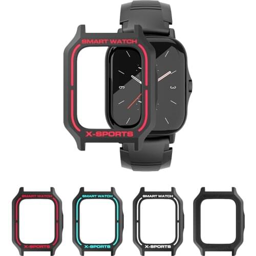 Sikai Full Screen Protective Case Cover For Huami Amazfit GTS 2 Watch Protective Shell Soft TPU Bumper For Amazfit GTS2
