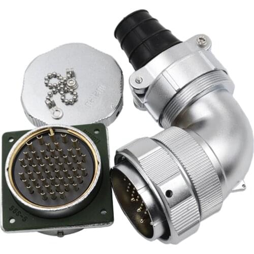 WEIPU WY55 TV+Z M55 Waterproof Power Signal Electrical Connector Solder Panel Mount Multi Core 4 7 40 53 61 Pin 10A 50A AC 500V