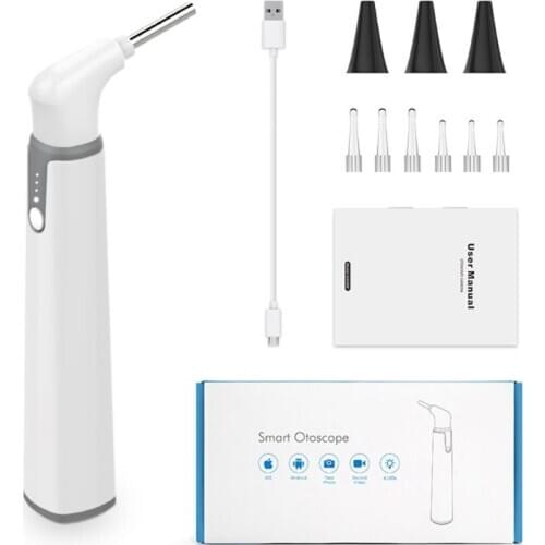 Wifi Smart Otoscope Earscope Cleaner Ear Spoon Earpick 3.9mm Endoscope Camrea