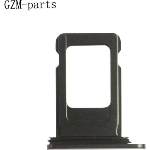 GZM-parts 50pcs/lot Dual/ Single Sim Tray Holder For iPhone 11 SIM Card Tray Slot Holder Adapter Socket Repair Parts