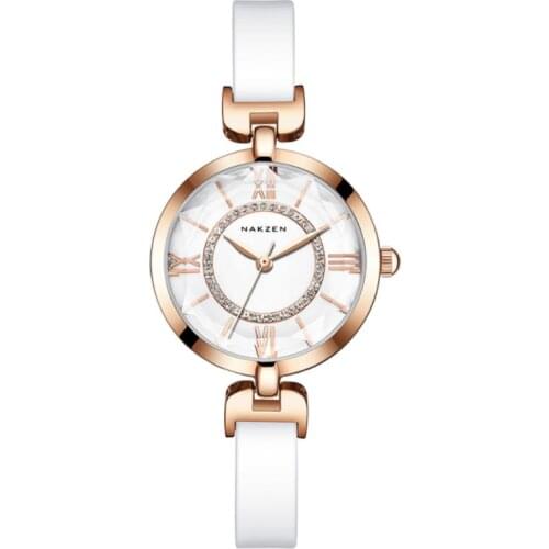 Ultra-thin White Luxury Ceramic Watch Womens Fashion Crystal Quartz Watch Business Clock Elegant Bracelet Relogios Feminino