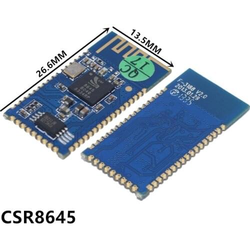 10Pcs SAMI CSR8645 4.0 Support APTX High Quality Lossless Compression Speaker Amplifier Low Power Bluetooth Audio Module