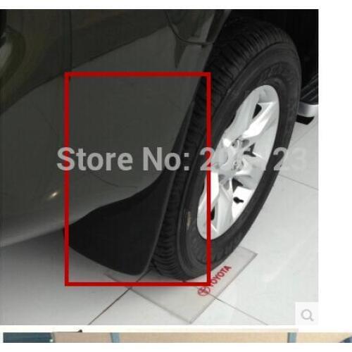 2010-2014 forToyota FJ150 mud guard Mudguards Fender Mud Flaps Splash Guard 4pcs/set Car styling