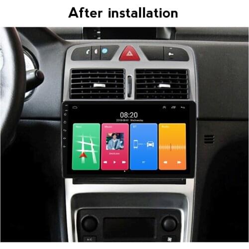 Android 11 Car Radio Multimedia Player Stereo For Peugeot 307 307CC 307SW 2002-2013 Car Audio GPS Navigation Double Din Canbus