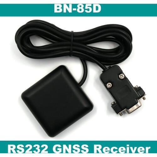 BEITIAN RS-232 level DB9 female connector GNSS receiver,Dual RS232 GLONASS GPS receiver,Double-sided tape,BN-85D