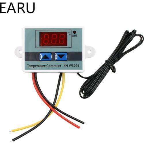 XH-W3001 10A Digital Temperature Controller 12V, 24V, 220V Quality thermal regulator Thermocouple thermostat with LCD display