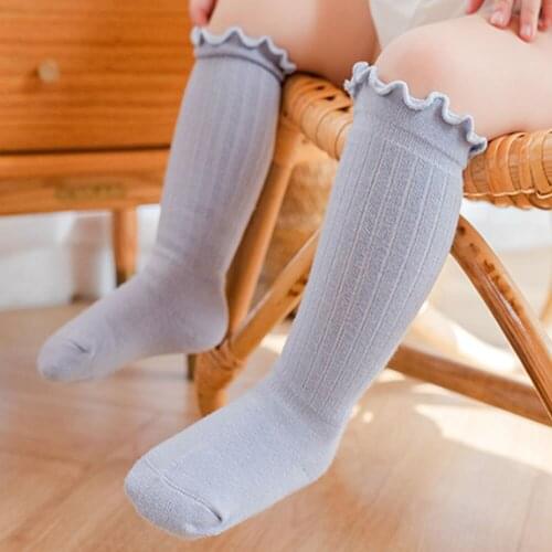 Baby Stockings knee Newborn Socks Toddler Summer Boy Sock Cotton Thin Silk Stockings Legs Warm Baby Long Socks