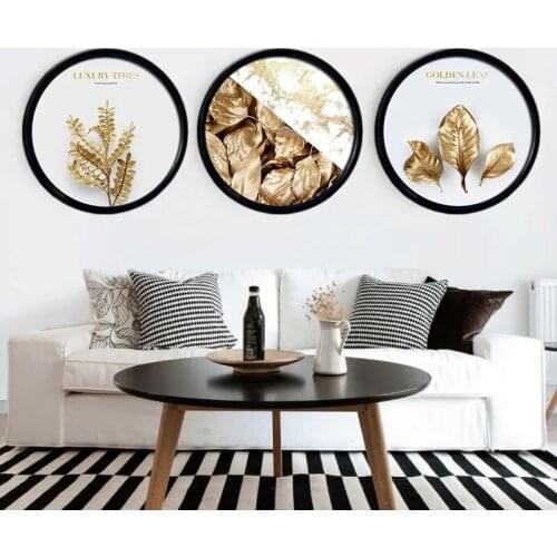 Home Decor Wall Art Canvas Poster Nordic Print Modern Picture abstract leaf flower mural for Living Room decorative Painting