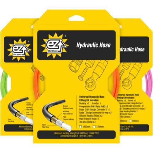 EZMTB Bike Brake Hydraulic Tubing MTB Bicycle Bleed Kit Clamp Disc Roter Brake Left Right Lever Repair tool Parts