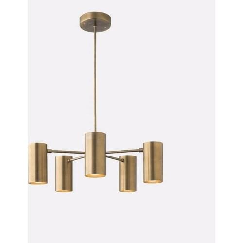 Personality blue bubble glass ball three art bedside decorative chandelier LED study living room creative hotel cafe