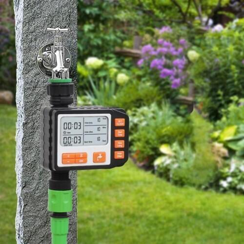 Intelligent Drip Irrigation Water Pump Timer System Garden Automatic Watering Device Solar Energy ChargingPotted Plant