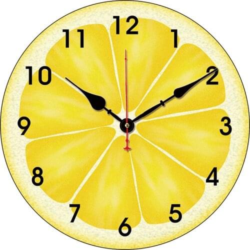 Creative Clock Vintage Fruit Orange Motorcycle Design Sports Race Large Silent Watch Wooden Wall Clock Horloge Murale