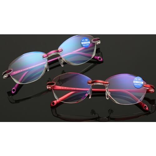 Fashion New Womens Anti-blue light Reading Glasses +1.0 to +4.0 YJ013